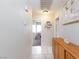 Hallway with tile flooring and entryway table at 4407 Crimson Tide Ave, North Las Vegas, NV 89031