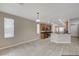 Dining area adjacent to the kitchen with tile flooring and a window at 4017 Gaster Ave, North Las Vegas, NV 89081