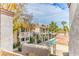 View of the community pool and surrounding buildings from a balcony or window at 1851 Hillpointe Rd # 2321, Henderson, NV 89074