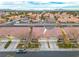 Aerial view showing home's location in a community at 4828 Storm Mountain St, Las Vegas, NV 89130