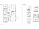 Floor plan showing various room options at 7506 Fort Mcdermitt Ave, Las Vegas, NV 89179