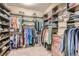 Large walk-in closet with ample shelving and hanging space at 7506 Fort Mcdermitt Ave, Las Vegas, NV 89179