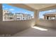 Spacious balcony with views of the surrounding community at 11820 Pelican Butte Ave, Las Vegas, NV 89138