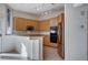 Modern kitchen featuring stainless steel appliances and light wood cabinets at 10105 Hill Country Ave, Las Vegas, NV 89134