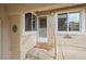 Inviting front entry with a screen door, decorative accents, and a welcoming atmosphere at 2160 Camel Mesa Dr, Laughlin, NV 89029