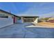 View of carport with access to the house and backyard at 3225 Crawford St, North Las Vegas, NV 89030