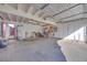 Spacious garage with overhead door and ample storage at 641 Pecos Way, Las Vegas, NV 89121