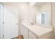 Bathroom with double vanity and white cabinets at , Las Vegas, NV 89143