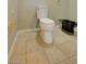 Small bathroom with toilet and pedestal sink at 2900 Matterhorn Way, Las Vegas, NV 89102