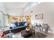 Bright living room with high ceilings and plenty of natural light at 4241 Park Ct, Las Vegas, NV 89110