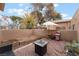 Spacious patio with grill and seating area at 4241 Park Ct, Las Vegas, NV 89110