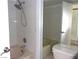 Bathroom with shower/tub combo and toilet at 1936 Las Palmas Ln # 186, Laughlin, NV 89029