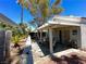 Covered patio with seating area, offering a relaxing outdoor space at 3329 Paragon Dr, Las Vegas, NV 89117