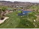 Aerial view of Desert Willow Golf Course at 566 Cypress Gardens Pl, Henderson, NV 89012