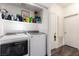 Convenient laundry room with Whirlpool washer and dryer at 6201 E Lake Mead Blvd # 216, Las Vegas, NV 89156