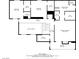 Floor plan of a 3676 sq ft home with a balcony at 1571 Sundown Dr, Henderson, NV 89002