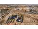 Aerial view of the property showcasing the house and surrounding area at 170 Story Ave, Pahrump, NV 89060