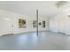 Spacious garage with polished concrete floor and ample natural light at 170 Story Ave, Pahrump, NV 89060