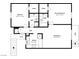 Floor plan showing a 2-bedroom, 1-bathroom layout at 3823 S Maryland Pkwy # R5, Las Vegas, NV 89119