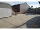 Backyard with pool, shed, and block wall at 4709 W Alpine Pl, Las Vegas, NV 89107