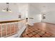 Open dining area with terracotta tile floors and a view of the living room at 1265 Del Lilly Ln, Las Vegas, NV 89123