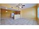 Combined kitchen and dining area with tile floors and light walls at 2020 Rancho Lake Drive Dr # 205, Las Vegas, NV 89108