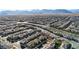 Aerial view of a large residential area with many homes at 10281 Grey Pine Ct, Las Vegas, NV 89166