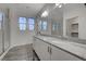 Modern bathroom boasts double vanity and a large shower at 10281 Grey Pine Ct, Las Vegas, NV 89166