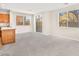 Dining area with sliding glass door leading to backyard at 284 Trailing Putt Way, Las Vegas, NV 89148