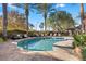 Luxury pool with flagstone decking and lounge chairs at 6 Via Mira Monte, Henderson, NV 89011