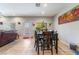 Dining area with table and chairs near kitchen and living room at 6837 Dragonfly Rock St, Las Vegas, NV 89148