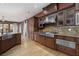 Spacious kitchen with stainless steel appliances and granite countertops at 2215 Alcova Ridge Dr, Las Vegas, NV 89135