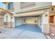 Attached garage with epoxy floor at 6535 Mocha Brown Ct, Las Vegas, NV 89118