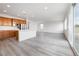 Modern kitchen featuring wood cabinets, island, and stainless steel appliances at 1722 Game Garden Rd, North Las Vegas, NV 89031