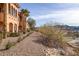 View of community building and mountain backdrop at 30 Via Vasari # 104, Henderson, NV 89011