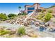 Community clubhouse with a waterfall feature at 3005 Noblesville Ct, Henderson, NV 89052