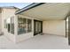 Covered patio with access to backyard and pool at 5379 Surrey St, Las Vegas, NV 89119