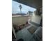 Small private patio with potted plants and view of surrounding area at 3923 Gogo Way # 106, Las Vegas, NV 89103