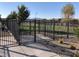 Convenient entrance to a fenced dog park at 763 Willow Oasis St, Henderson, NV 89011