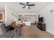 Relaxing living room with multiple seating options at 7927 Crested Starling Ct, North Las Vegas, NV 89084