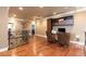 Home office with hardwood floors and built-in shelving at 1504 Castle Wall St, Las Vegas, NV 89117