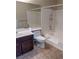 Clean bathroom with tiled shower, toilet, and vanity at 2251 Wigwam Pkwy # 311, Henderson, NV 89074