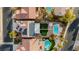 Bird's-eye view showcasing home, pool, putting green at 4317 Terrapin Mountain Ave, Las Vegas, NV 89129