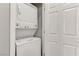 Convenient laundry room with stackable washer and dryer at 5250 S Rainbow Blvd # 2158, Las Vegas, NV 89118