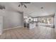 Modern kitchen with island and stainless steel appliances at 3761 Tranquility Ridge Ct, Las Vegas, NV 89147