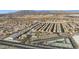 Wide aerial view of the community and surroundings at 4604 Dover Straight St, Las Vegas, NV 89115