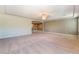 Main bedroom with carpeted floor and ceiling fan at 9883 Russian Hill St, Las Vegas, NV 89141