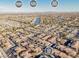 Aerial view of community near the Las Vegas Strip at 3151 Soaring Gulls Dr # 1079, Las Vegas, NV 89128