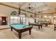 Recreation room featuring two billiard tables at 10563 Premia Pl, Las Vegas, NV 89135