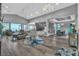 Elegant living room with piano and high ceilings at 11125 Mount Cass St, Las Vegas, NV 89141